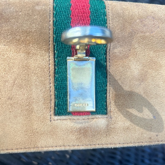 Gucci wallet suede Sherry line vintage wallet - Picture 9 of 16